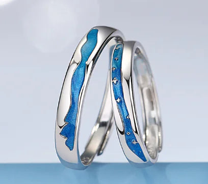 Small Design Feeling Rings - A Stylish Pair - Fashivra