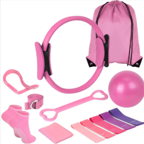 13-Piece Yoga & Pilates Set - Fashivra
