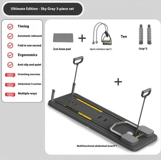 Household Abdominal Wheel Fitness Board - Fashivra