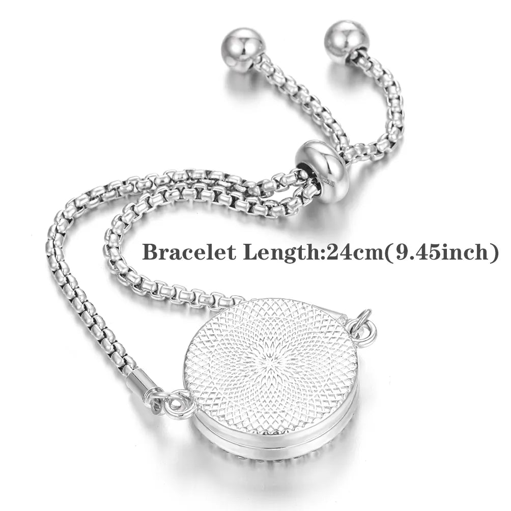 Stainless Steel Perfume Bracelet - Fashivra