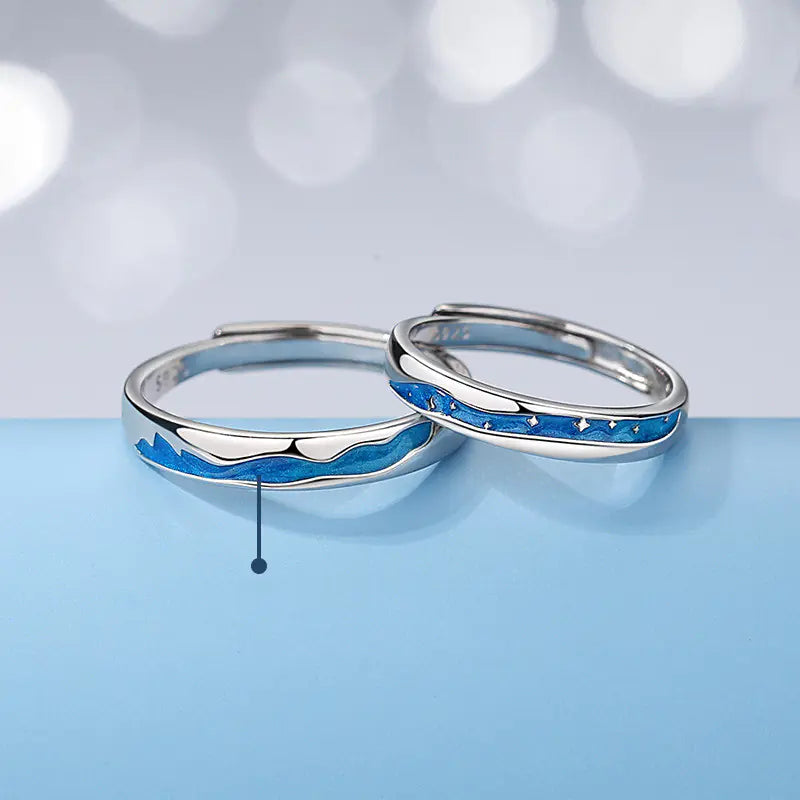 Small Design Feeling Rings - A Stylish Pair - Fashivra