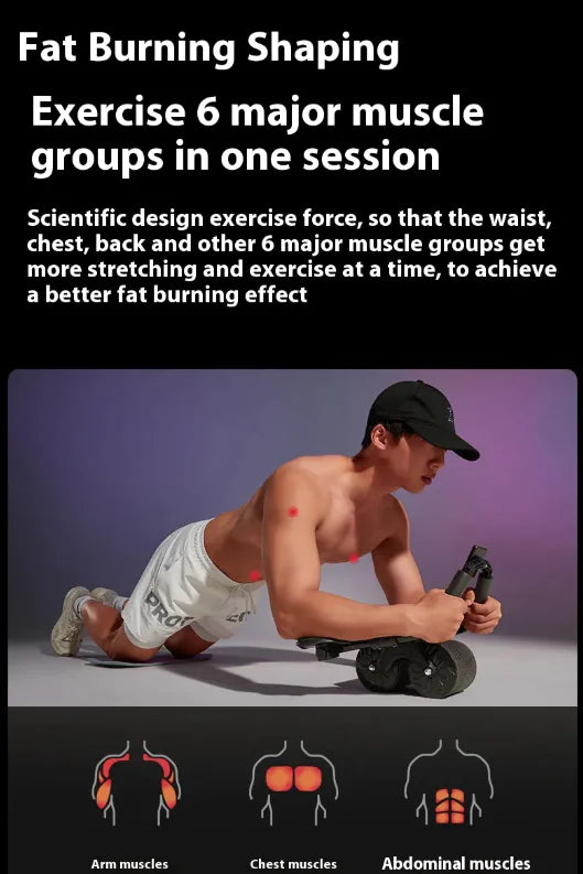 Automatic Rebound Abdominal Wheel - Fashivra