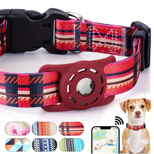 Digital Printing Collar for Apple Airtag - Pets Accessories - Fashivra