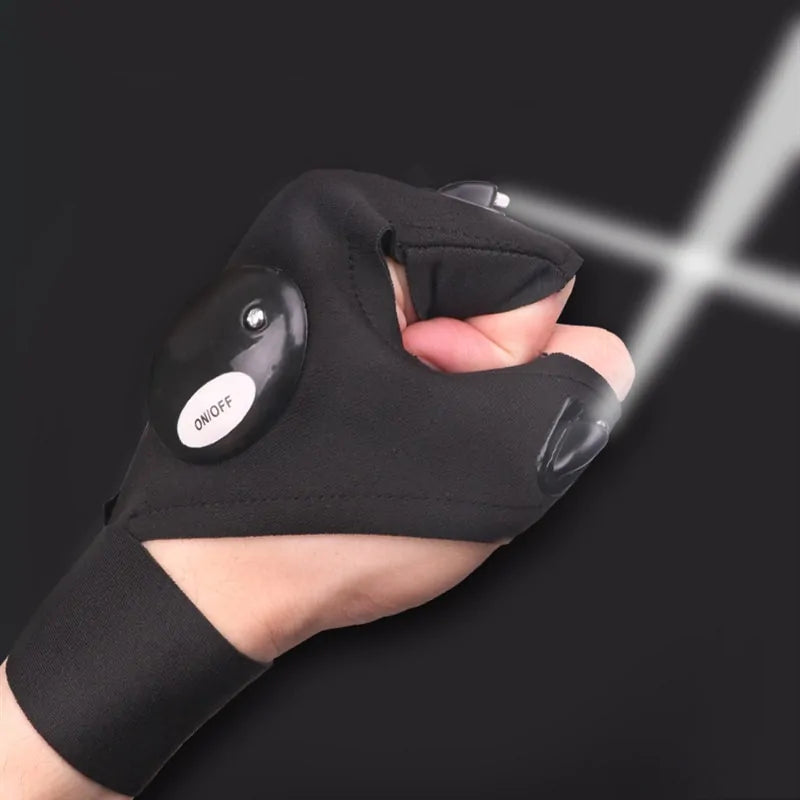 Fingerless LED Glove for Outdoors - Fashivra