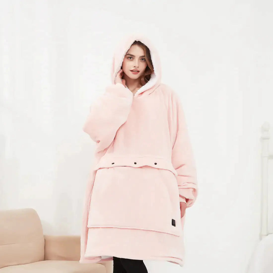 Heated Hoodie Blanket - Fashivra