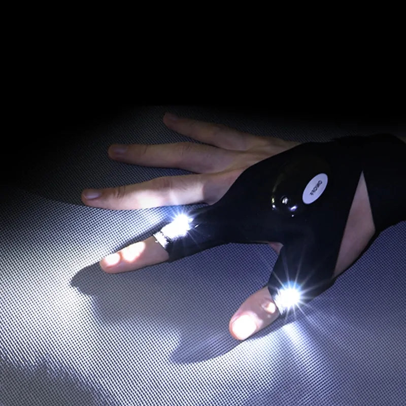 Fingerless LED Glove for Outdoors - Fashivra