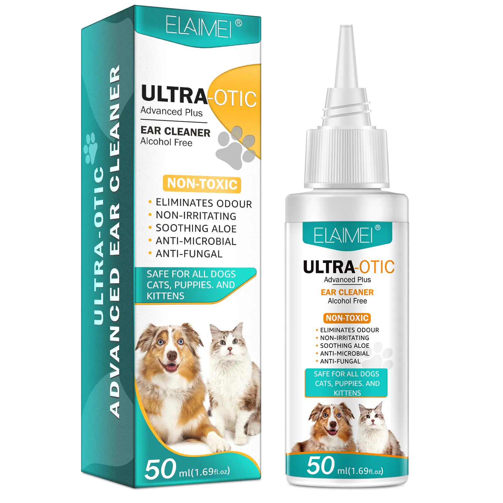 Pet Ear Cleaner 50ml - Fashivra