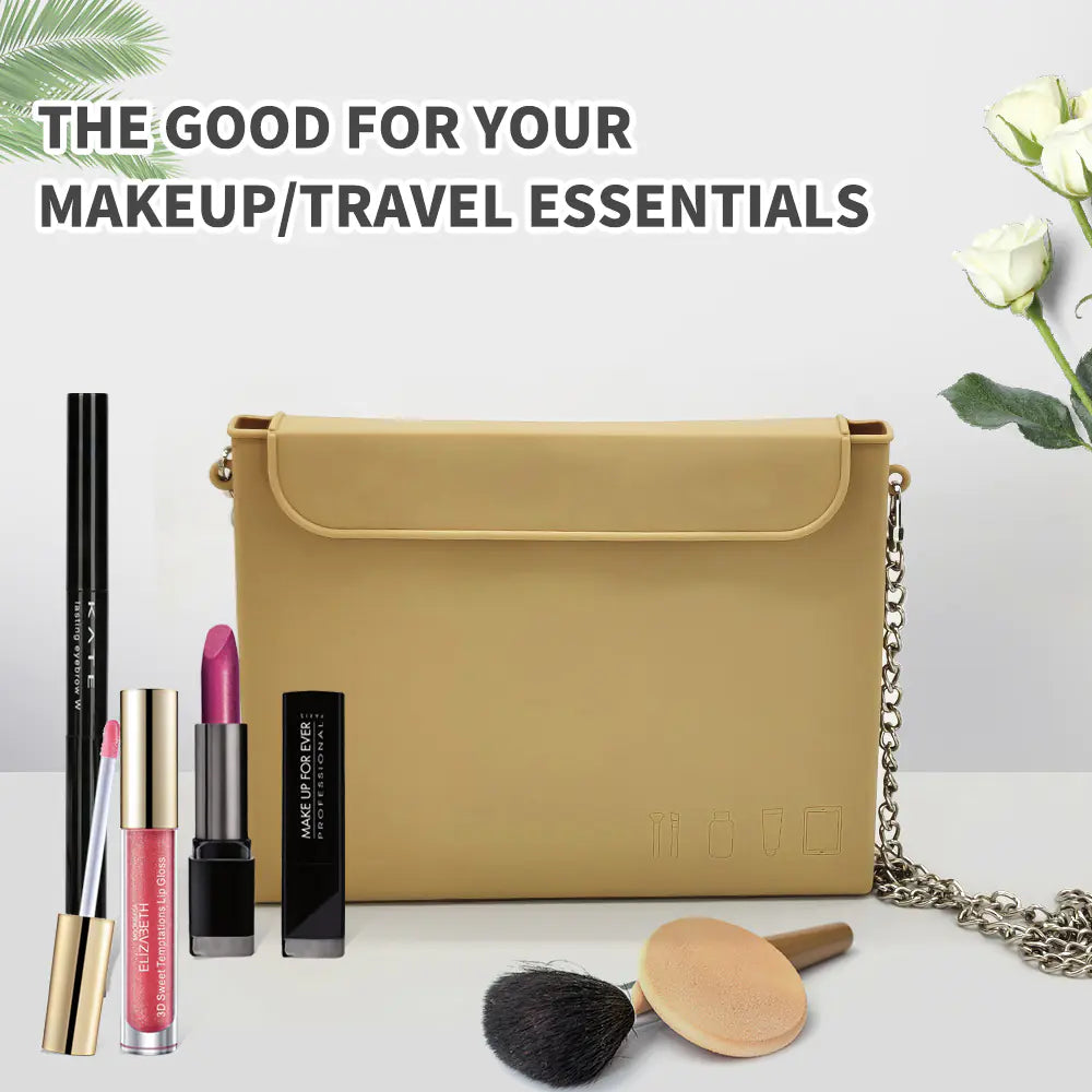 Women's Casual Silicone Large Capacity Cosmetic Organizer - Fashivra